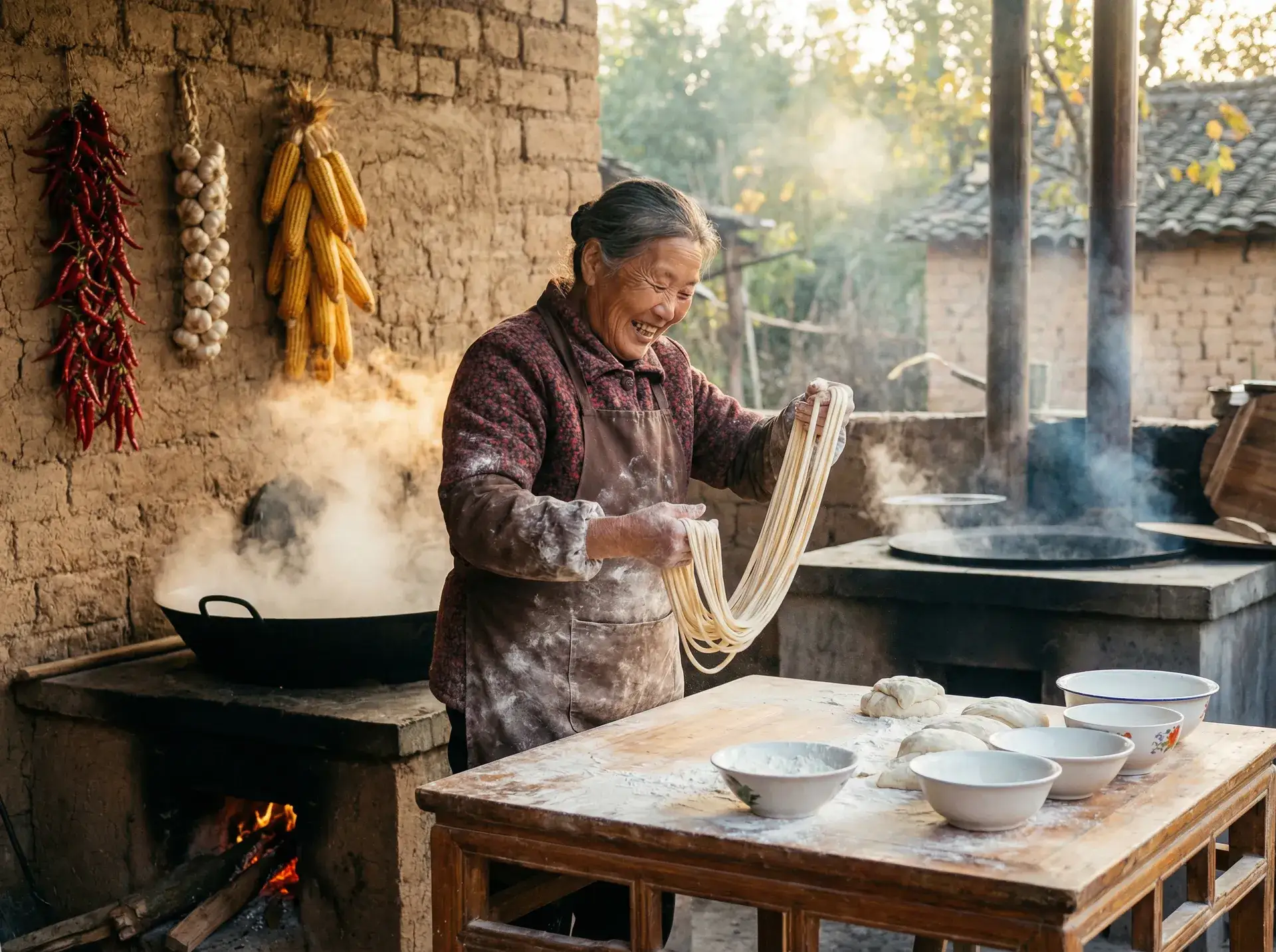 农家大嫂手擀面 - 再见歌舞伎町 乡村美食